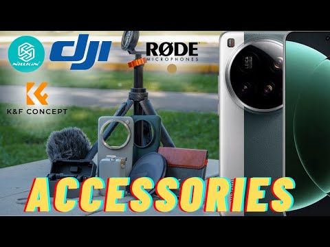 Accessories for the Xiaomi 15 Ultra - Tripod, ND Filter, CPL, Phone Cases, External Microphones