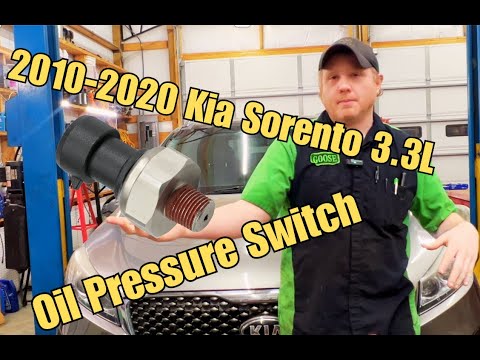 07-20 Kia Sorento 3.3L GDI V6 Oil Pressure Switch Replacement