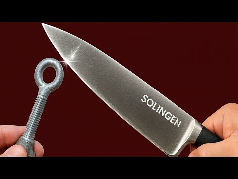Sharpen a Knife Razor-Sharp in 1 Minute! This Tool Works Like Magic!