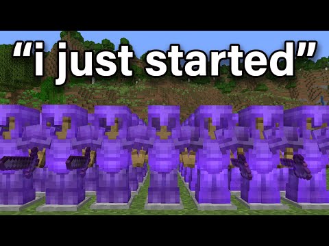 Minecraft but it's SUPER EASY