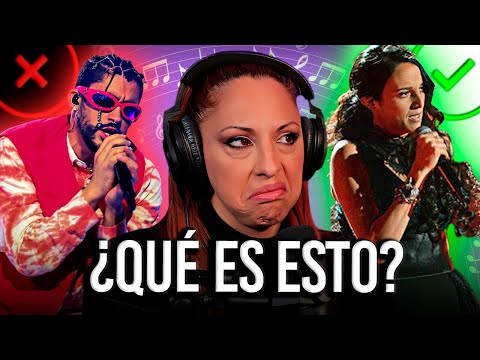 Ella  convierte  canción de BAD BUNNY  en  una OBRA MAESTRA  |  vocal coach REACCIÓN