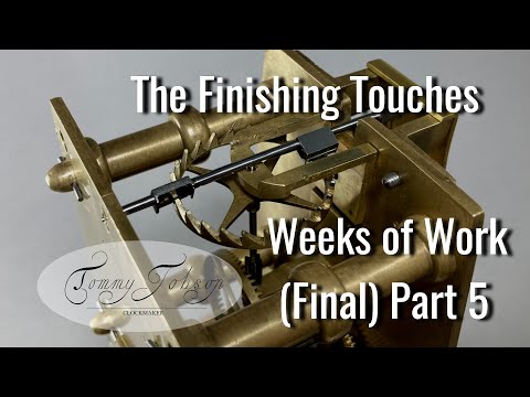 18th Century Dial Clock Restoration - FINAL TOUCHES - Weeks of Work Part 5