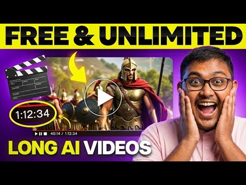STOP Paying: Make LONG AI Videos (FREE & UNLIMITED)