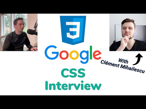 Frontend CSS Coding Interview | Ft. Clément Mihailescu
