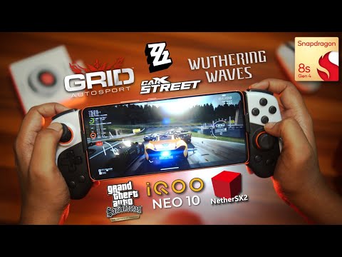 iQOO Neo 10 8S Gen 4 In-Depth Performance Analysis - GRID, CarX, WuWa, ZZZ, GTA DE PC Mods 🔥