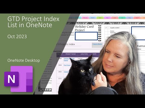 GTD Projects List in OneNote