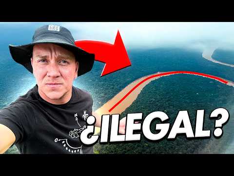 Cruce la RIESGOSA FRONTERA de Guayana Francesa 🇫🇷