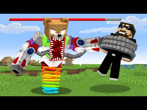Toy Battle in Minecraft