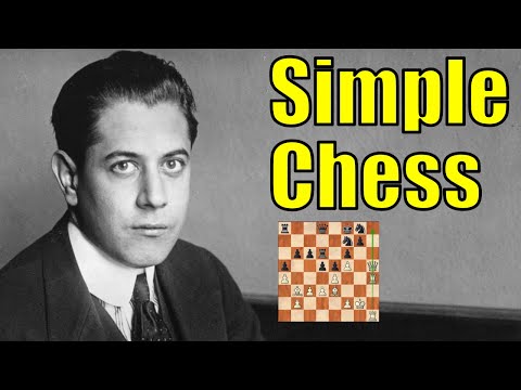 Capablanca Shows How to ATTACK Without CALCULATING!