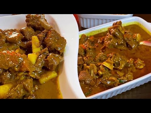 Authentic Jamaican CURRY GOAT 🇯🇲