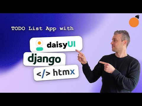 Django, HTMX and DaisyUI Components - Building a To-Do List App