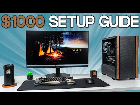 $1000 FULL PC Gaming Setup Guide for 1440p