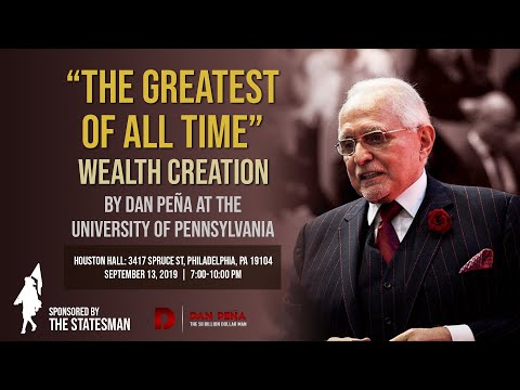 Dan's Talk at Houston Hall (Hall of Flags) - University of Pennsylvania