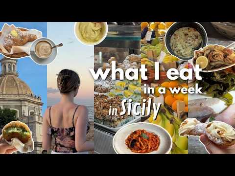 what I eat in a week in southern italy | italian food diaries