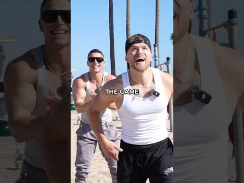 Bro definitely practiced that walk off..💀 #podcast #vlog #clips #comedy #fitness