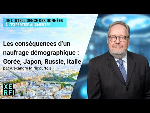 Les conséquences d’un naufrage démographique : Corée, Japon, Russie, Italie [A.Mirlicourtois]