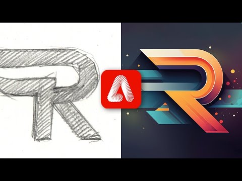 How to Make AI Generated Logos Using Sketches As Reference in Adobe Firefly