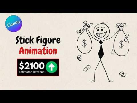 How to Make VIRAL Stick Figure Animation for Faceless YouTube Channel