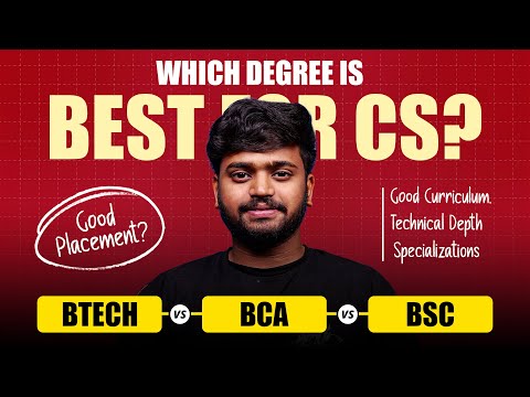 BTech Vs BCA Vs BSc: Which is BEST For Computer Science in 2025? | Degree After 12th | Intellipaat
