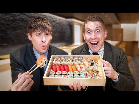 Two Brits try Michelin Star Sushi!