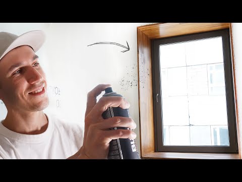 DAY 4. DIY wooden window slopes and sill. Done!