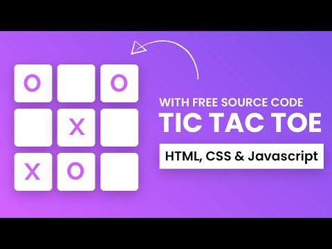 Tic Tac Toe Game | HTML, CSS and Javascript
