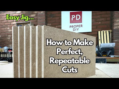Make Perfect Repeatable Cuts with any Type of Circular Saw.