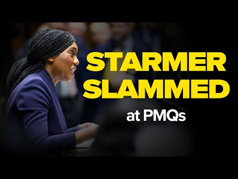 Kemi Badenoch leaves Keir Starmer stuttering at PMQs