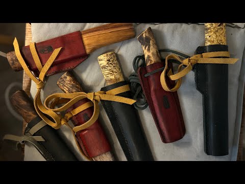 Обзор готовых ножей. Ножи якутского типа, универсалы, заготовка под нож Кефарта. 