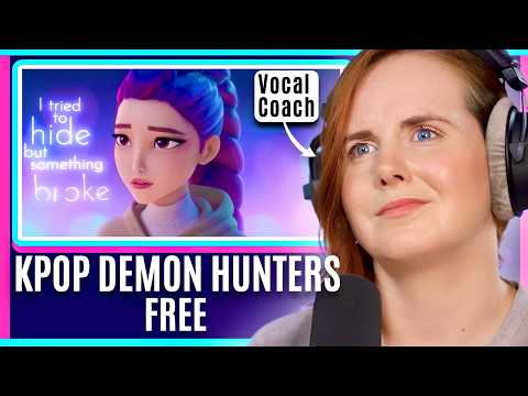 Why Is 'Free' So EMOTIONAL?! | Rumi & Jinu Vocal Coach Analysis | KPop Demon Hunters Reaction