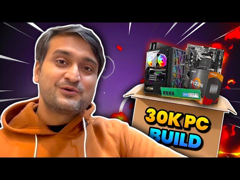 How to make pc in 30k || Best pc in 30k || Amd ryzen5 pc build || Best pc under 50000/-