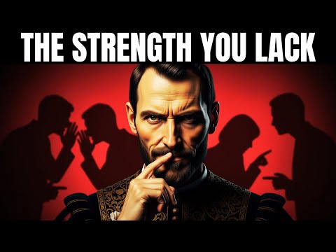 Machiavelli explains: Why do people look down on you?