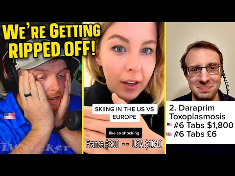 American Discovers COST DIFFERENCES between The US & Europe..🤯🚨