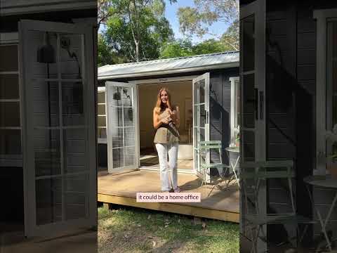 Cute on the outside, cosy on the inside! Is this the perfect little escape? ✨ Shed | #stillashed