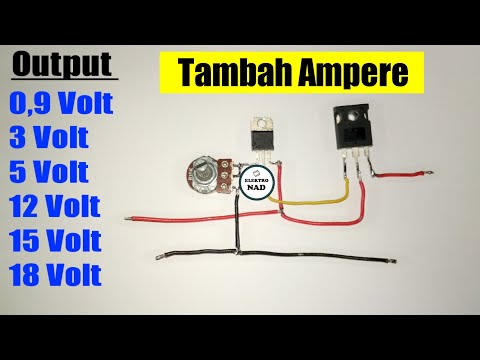 Step down with transistor tip3055 to add current