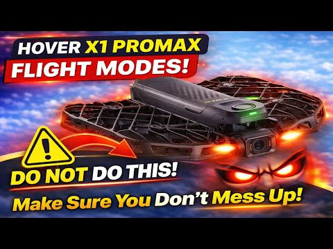Hover X1 Pro/Pro Max Flight Modes Explained Avoid This Beginner Mistake #hoverx1pro #hoverx1promax
