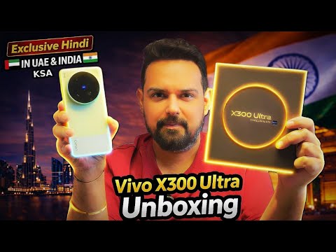 Exclusive Hindi || Vivo X300 Ultra Unboxing with Benchmark || PUBG || Camera || Speaker Test 