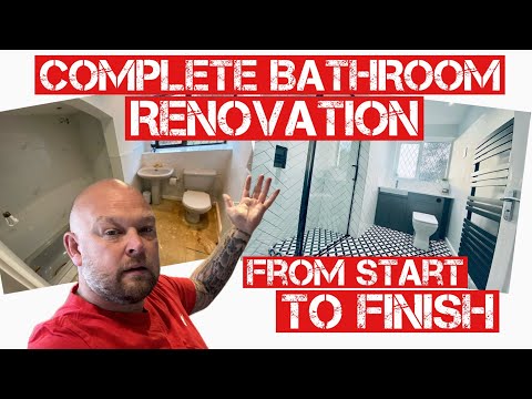 COMPLETE BATHROOM RENOVATION | Real-world Plumbing Guide Step By Step