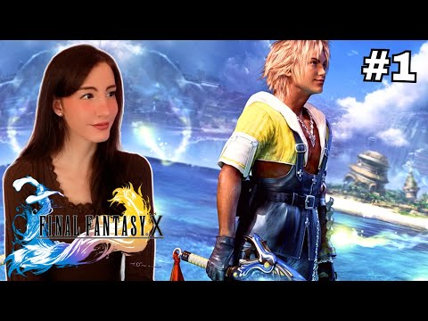 FIRST TIME Playing Final Fantasy X and I'M ALREADY OBSESSED! | Final Fantasy X - Part 1