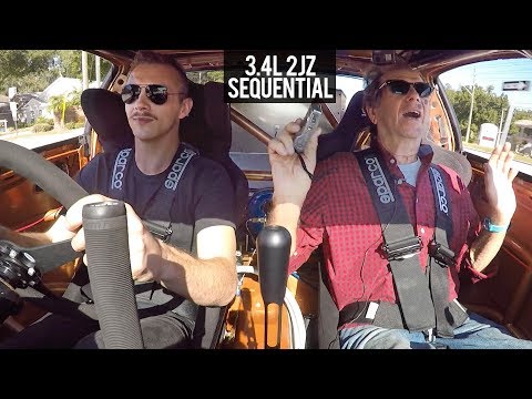 Scaring my Dad in my 1000hp 2JZ S15