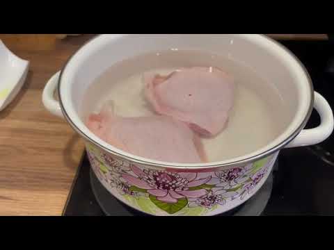 Суп из куриных бедрышек