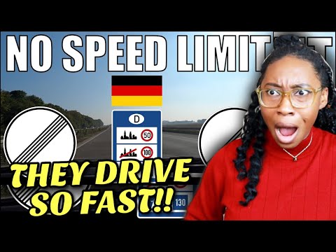 AMERICAN REACTS TO THE GERMAN AUTOBAHN FOR THE FIRST TIME! (THERE IS NO SPEED LIMIT?!)