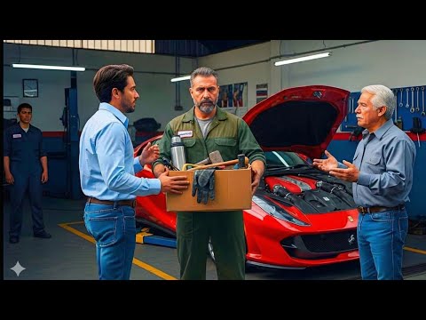 El Mecánico Despedido Volvió Solo a Buscar sus Cosas… Pero el Taller Rogó por su Ayuda con Ferrari