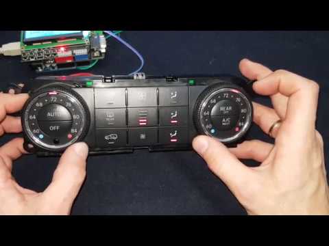 Mercedes ML W164 W251 W164  Air Conditioning Control Unit climatronic