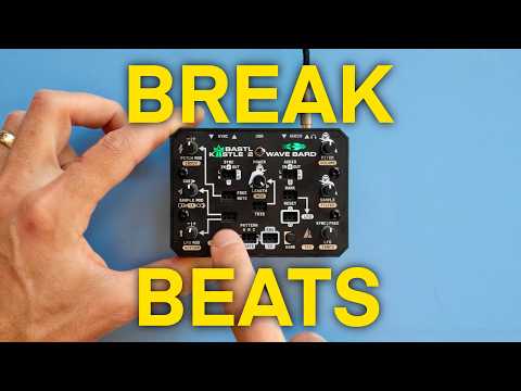 BASTL KASTL 2 Wave Bard | This Little Sampler is a BREAKBEAT MONSTER!