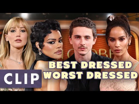 Who Was Best & Worst Dressed at the Golden Globes?