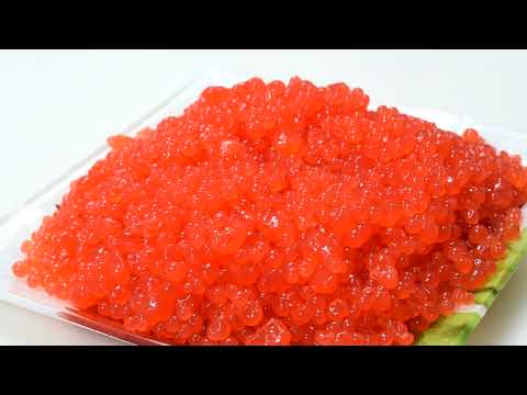 Красная икра из сока просто и красиво