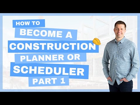 How to Become a Construction Scheduler or Planner [Pt. 1] 🚧 Introduction: Construction Scheduling