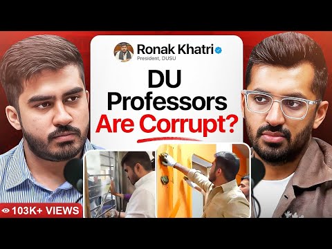 Ronak Khatri Ne DU Principal Ki Wall Pe COW DUNG Kyu Lagaya? | Dostcast