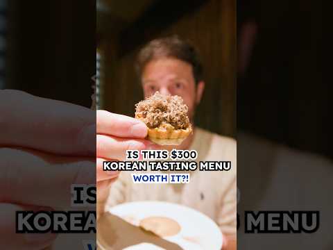 $300 Korean Tasting Menu in NYC!